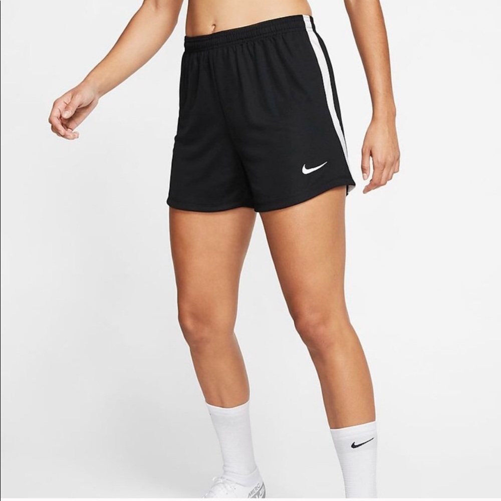 Nike Pasadena II Game Soccer Shorts Dri-Fit Black